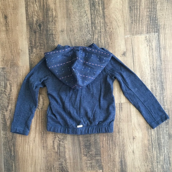 O'Neill Kids Dark Blue Hooded Jean Jacket - Picture 5 of 7